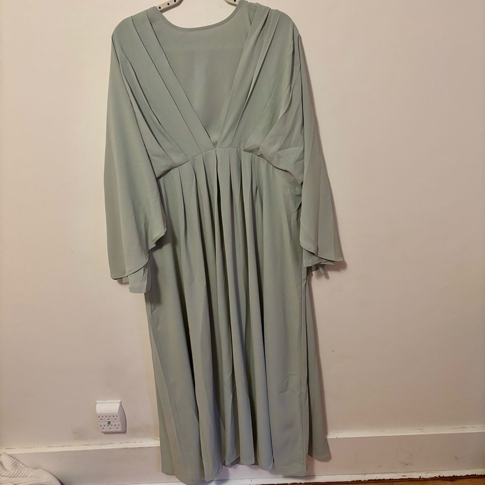 👗 PLUS Mint Green Maxi Dress 👗 - Picture 5 of 10